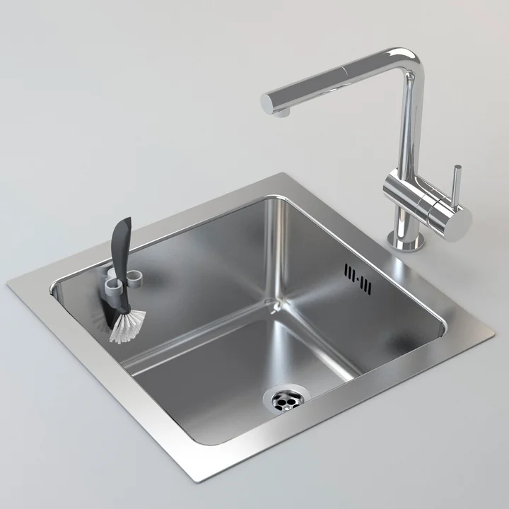 Der Spülbürstenhalter von Happy Sinks hält magnetisch