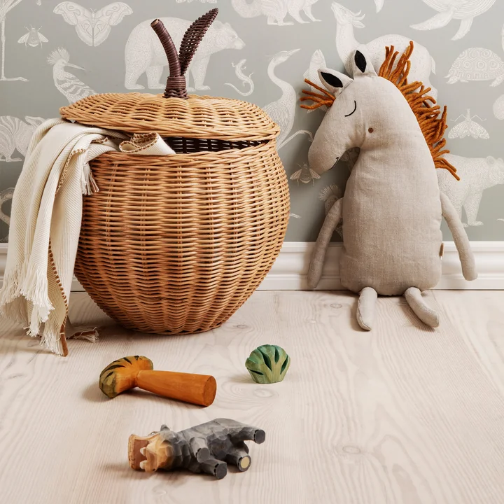 Handgeschnitzte Safari Holzfiguren von Ferm Living