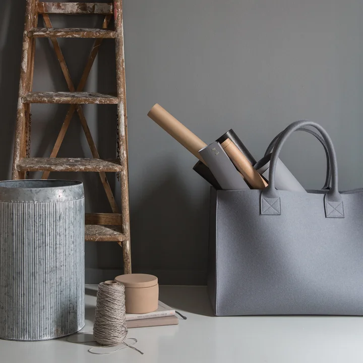 Big Filzkorb mit 2 Tragegriffen von Hey Sign