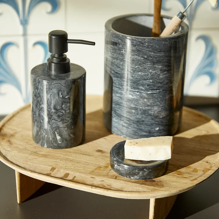 Marmor in dunkelgrau von yunic