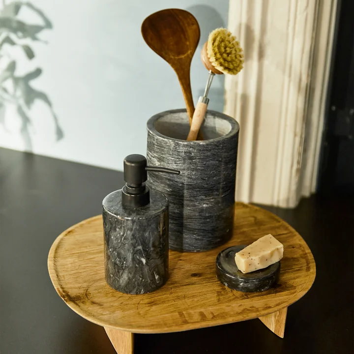 Marmor in dunkelgrau von yunic