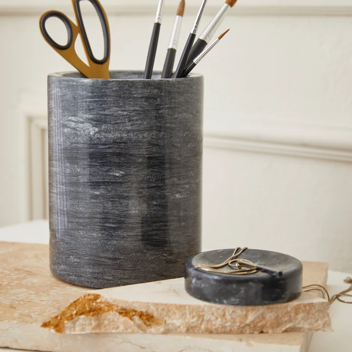 Marmor in dunkelgrau von yunic