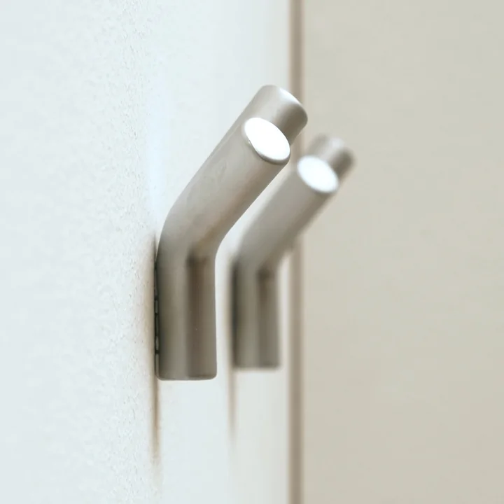 Wardrope Wandhaken, Chrom matt (2er-Set) von Authentics