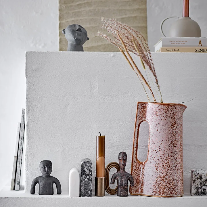 Vesla Dekofigur, H 8,5 cm von Bloomingville in schwarz