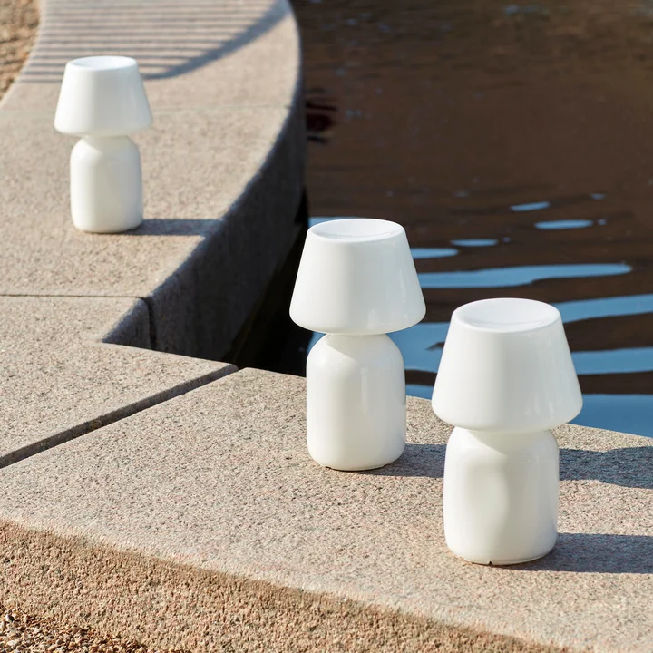 Apollo Akkuleuchte, weiß von HAY