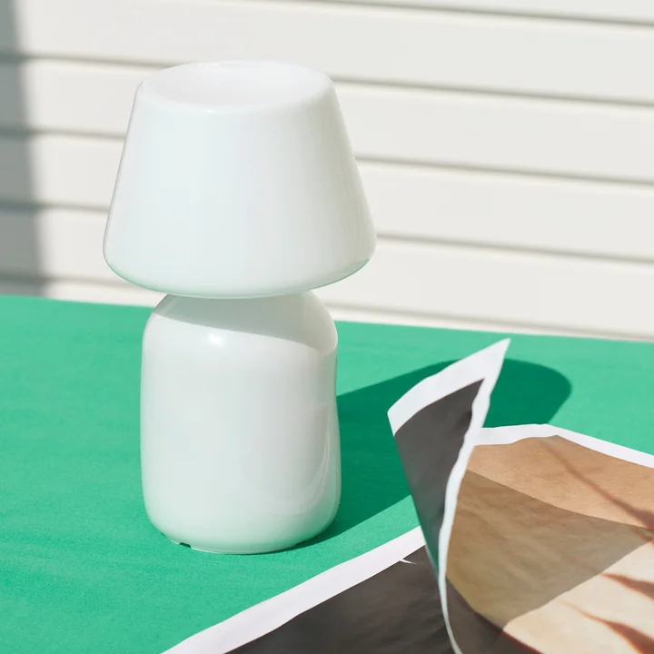 Apollo Akkuleuchte, weiß von HAY