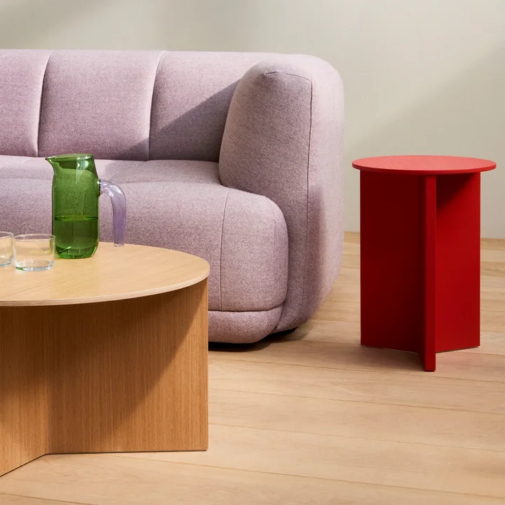 Der Slit Table Round von HAY