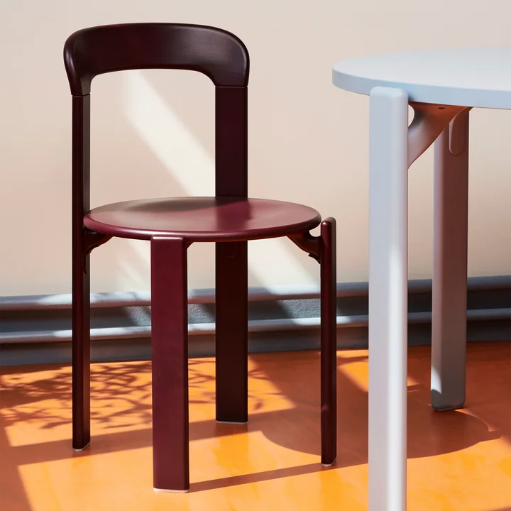 Rey Stuhl, grape red von HAY