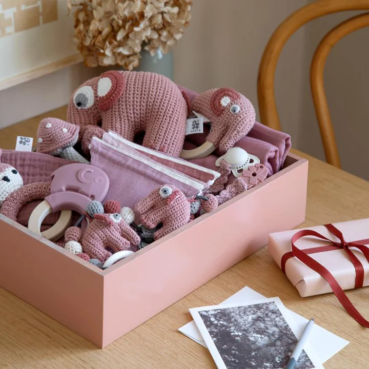 Die Häkel-Rassel von Sebra 