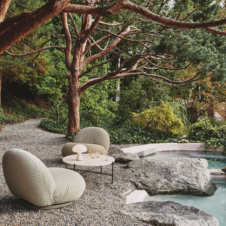 Obello Tischleuchte LED Outdoor von Gubi