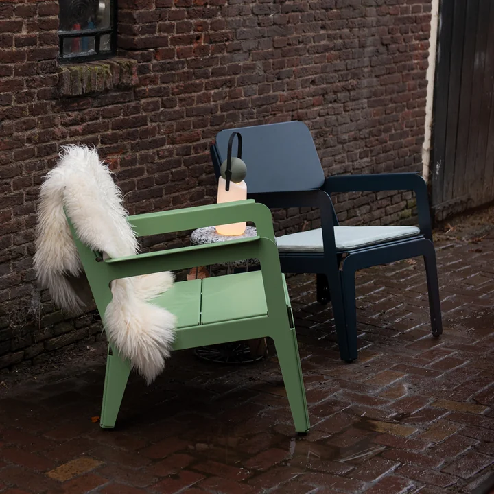 Bended Lounger Outdoor-Loungestuhl von Weltevree