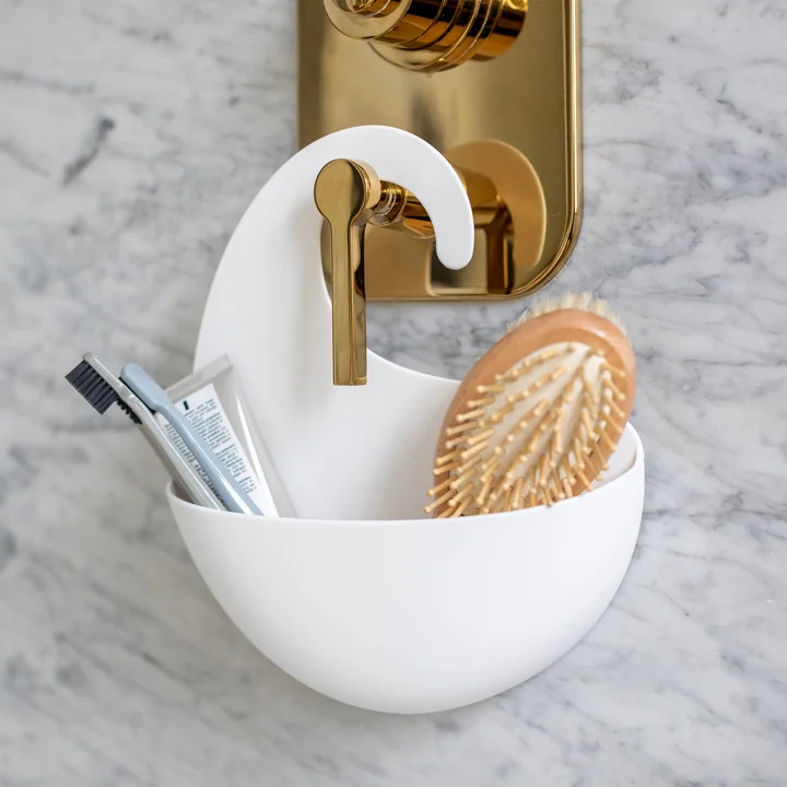 Surf Badutensilo (Recycled), weiß von Koziol