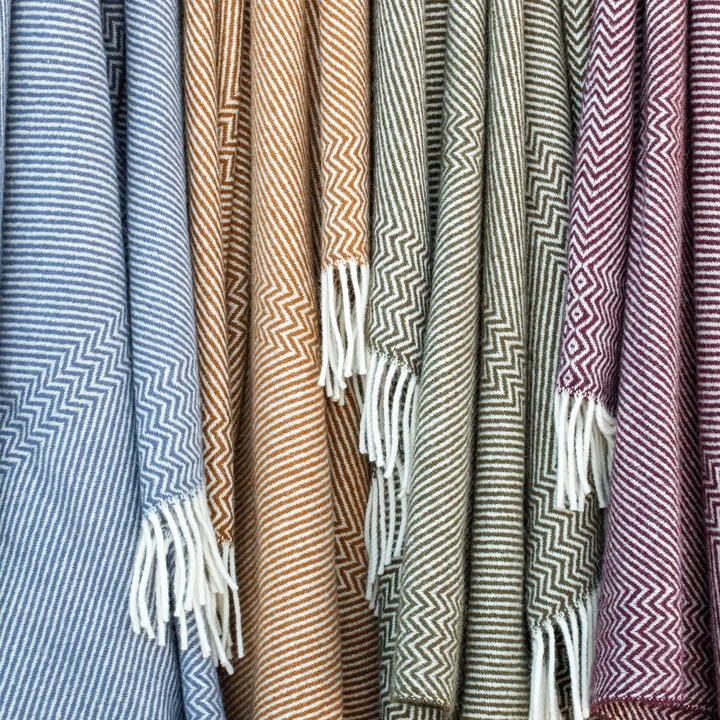 Kattefot Wolldecke, Gruppe von Røros Tweed