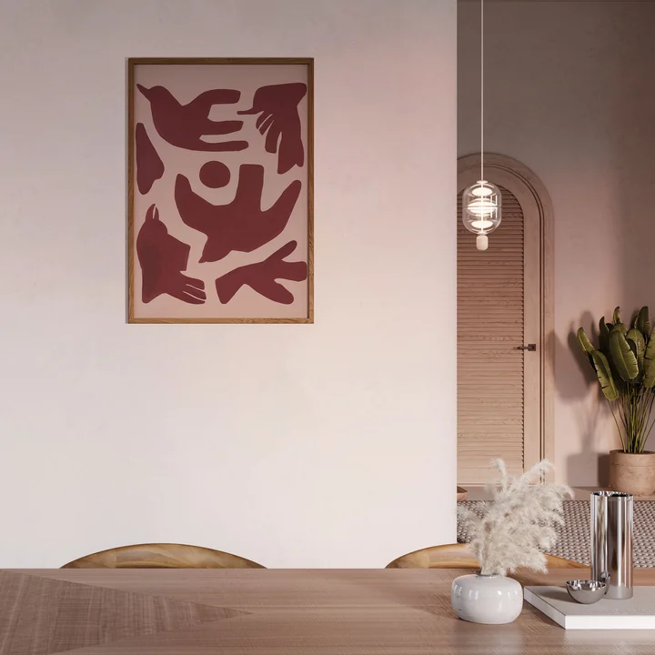 Flying High Poster von Paper Collective