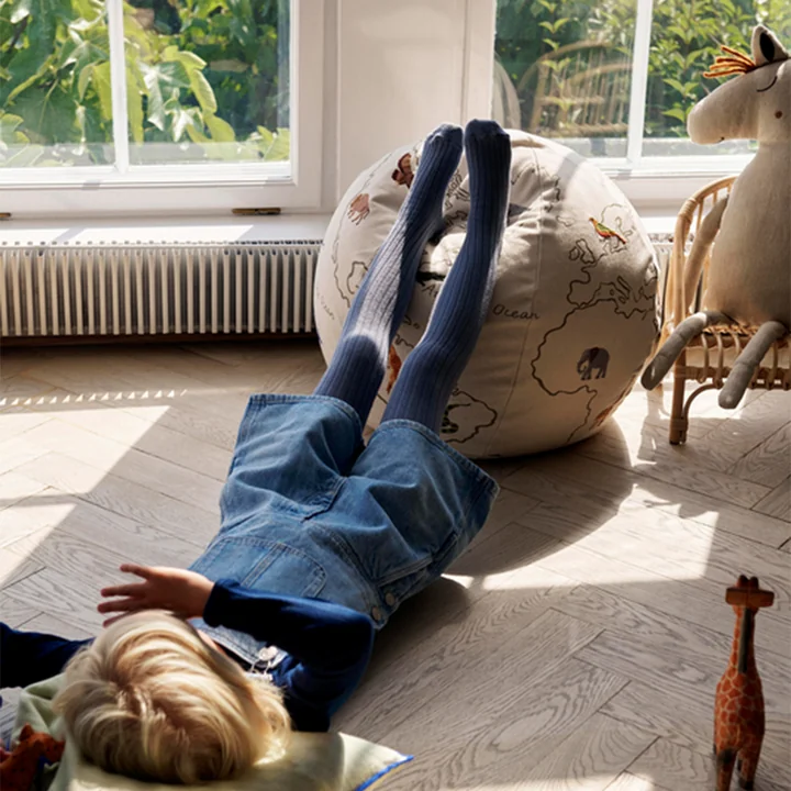 The World Pouf von Ferm Living