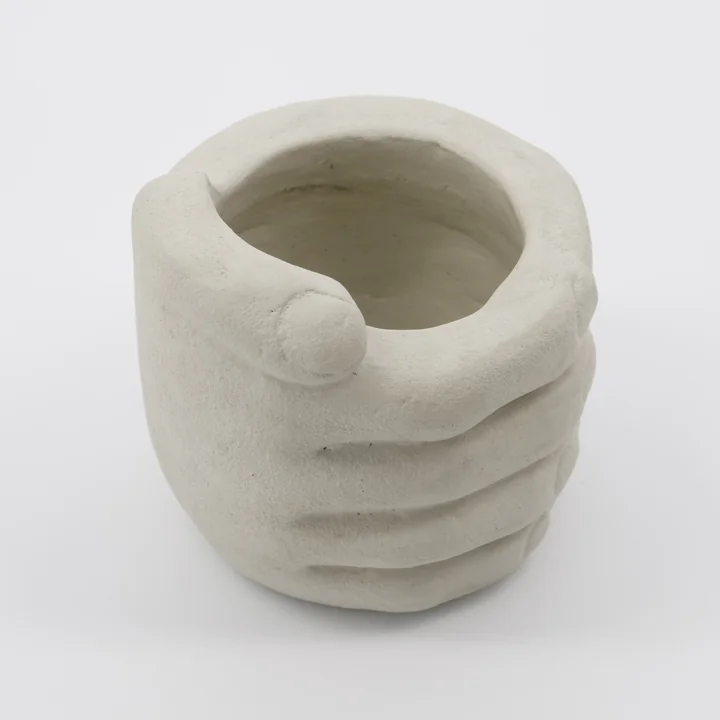 Handy Aufbewahrung, H 9 cm, grau / braun von House Doctor