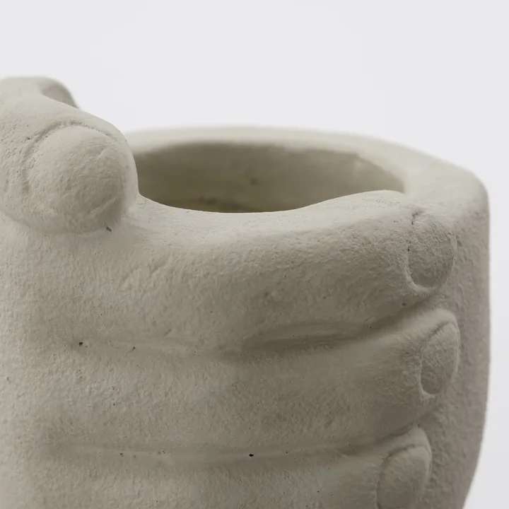 Handy Aufbewahrung, H 9 cm, grau / braun von House Doctor