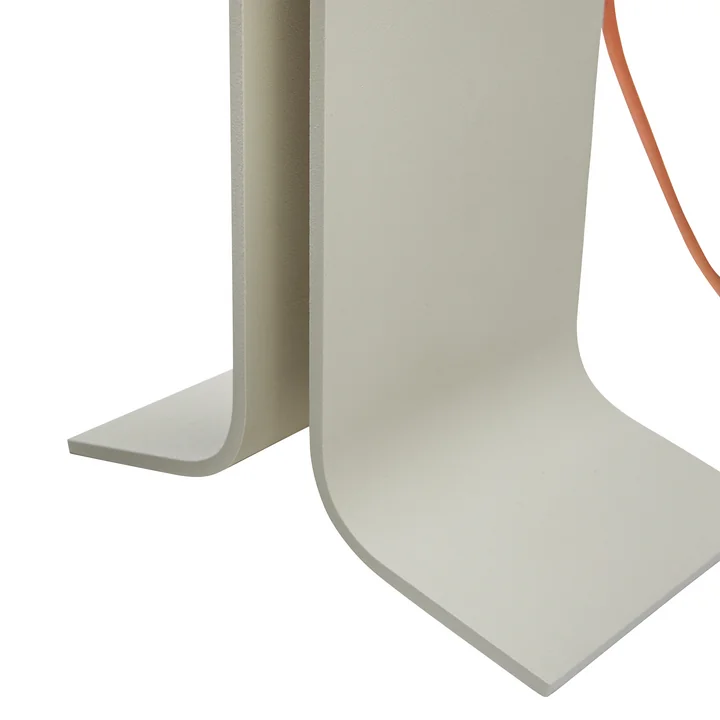 Crea LED Tischleuchte, sand / orange von Hübsch Interior