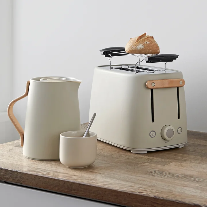 Emma Toaster von Stelton in der Farbe sand