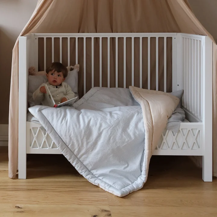 Cam Cam Copenhagen - Decke, 90 x 120 cm, OCS classic stripes blue