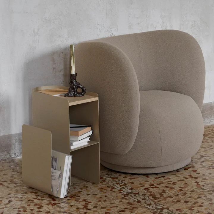 Ferm Living - Vault Beistelltisch, kaschmir