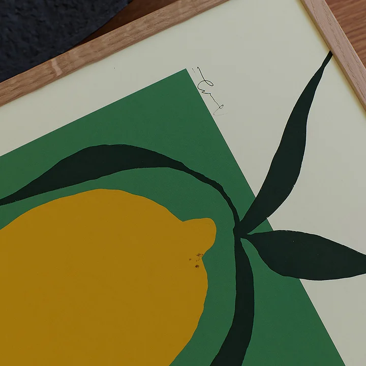 Green Lemon von Anna Mörner von The Poster Club