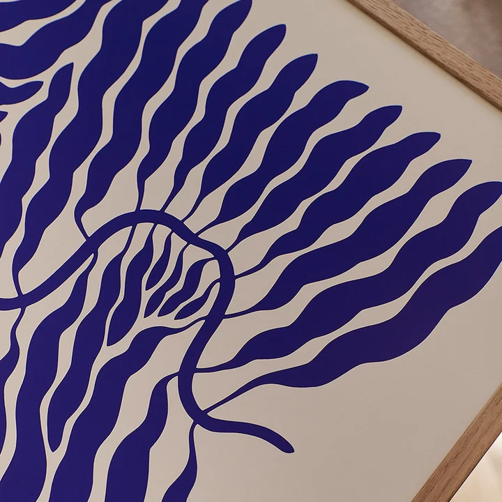 Little Blue von Linnéa Andersson von The Poster Club