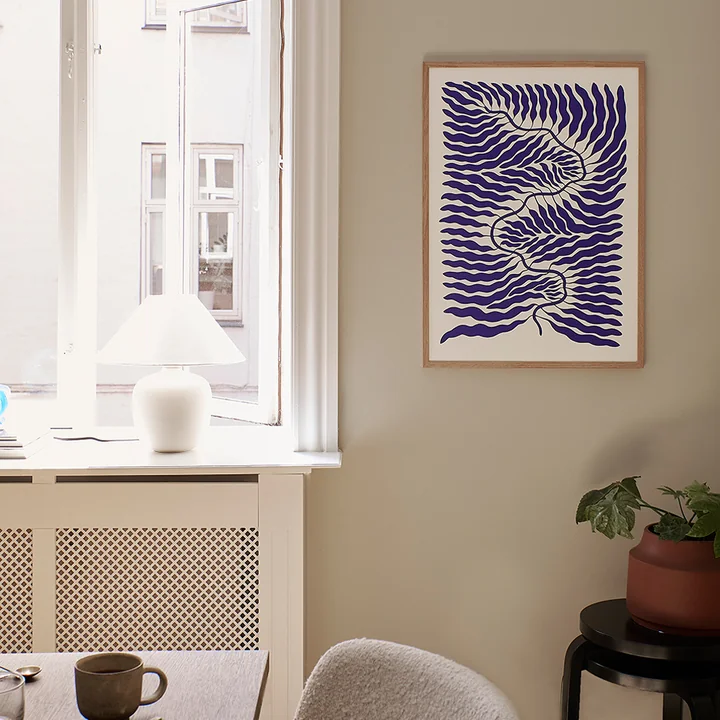 Little Blue von Linnéa Andersson von The Poster Club