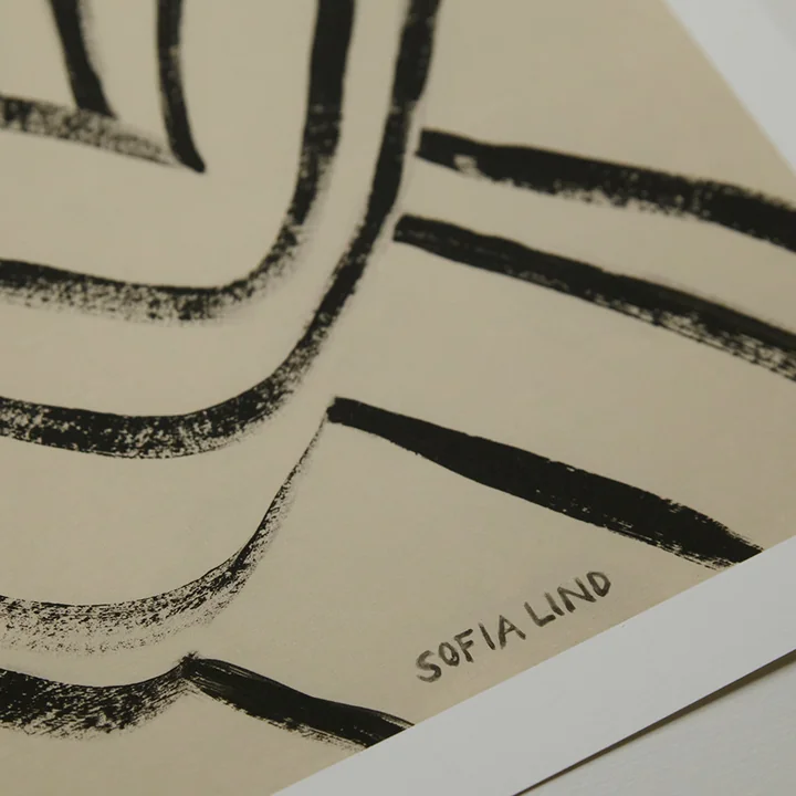 Waiting von Sofia Lind von The Poster Club