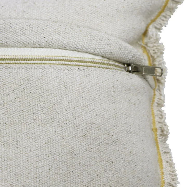 Bike Bodenkissen, 35 x 55 cm, natur / blau von Lorena Canals