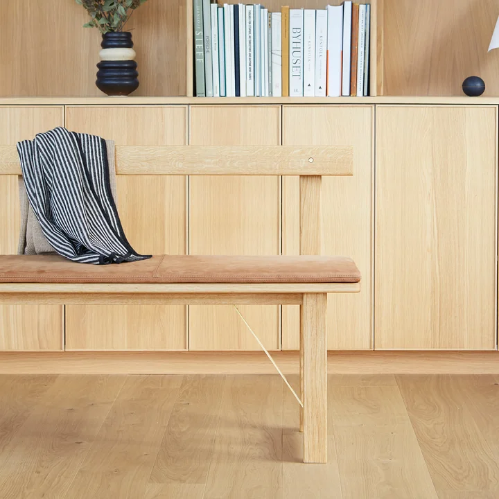 Form & Refine - Position Sitzbank 155, Eiche weiß pigmentiert