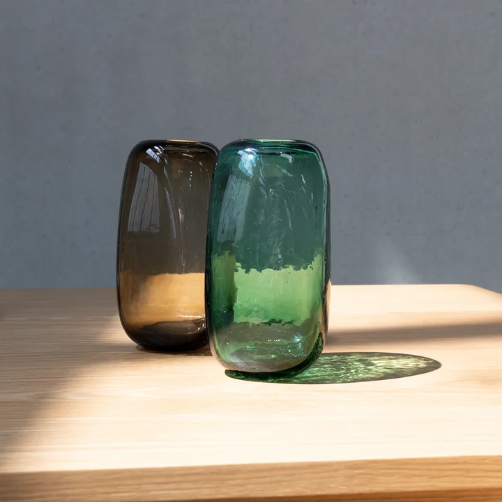 Studio Zondag - Glas Vase Ø 13 x H 22 cm