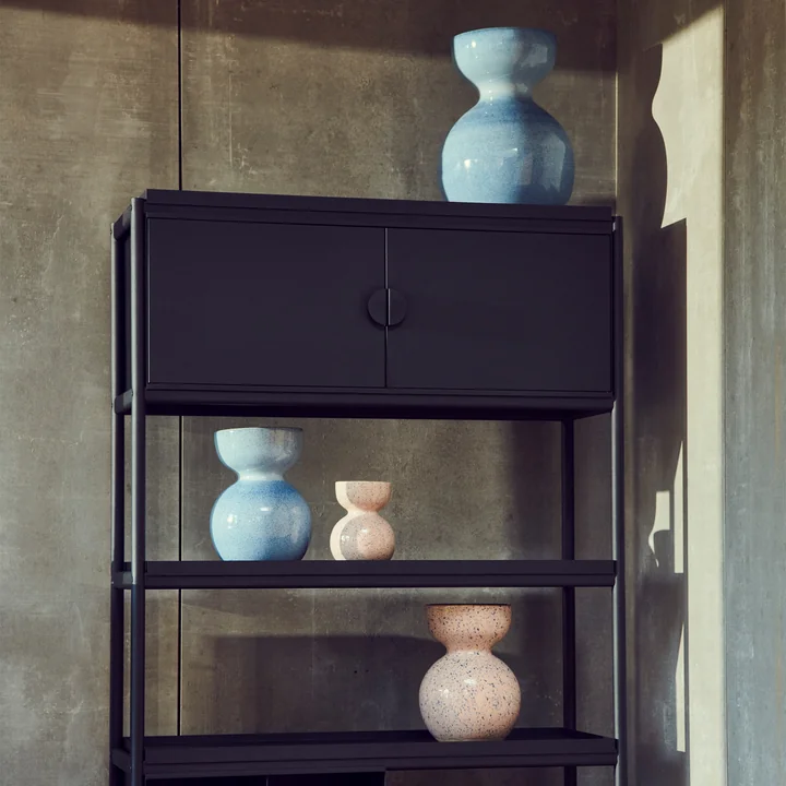 Pols Potten - Boolb Vase, hellrosa, hellblau