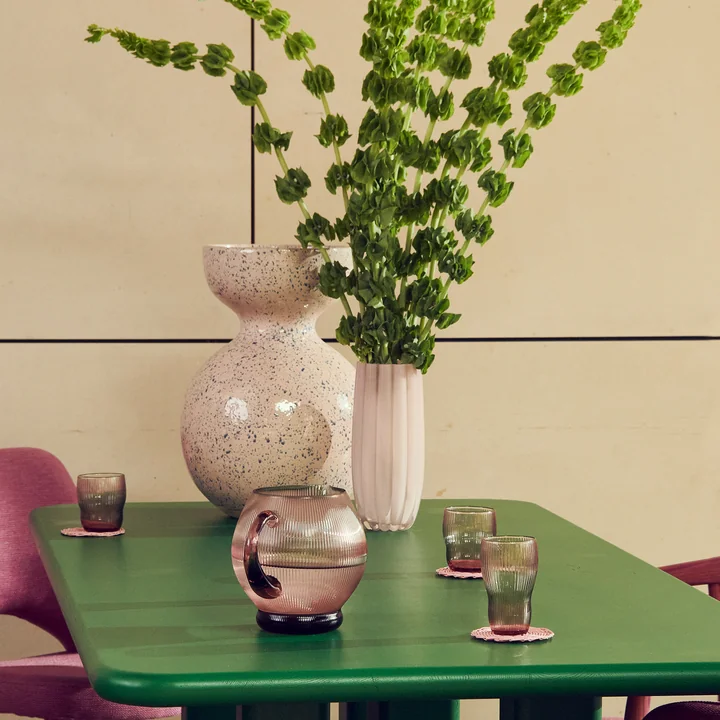 Pols Potten - Boolb Vase, hellrosa, Melon Vase, light pink