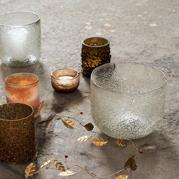 Snow Kerzenständer von House Doctor in der Ausführung klar