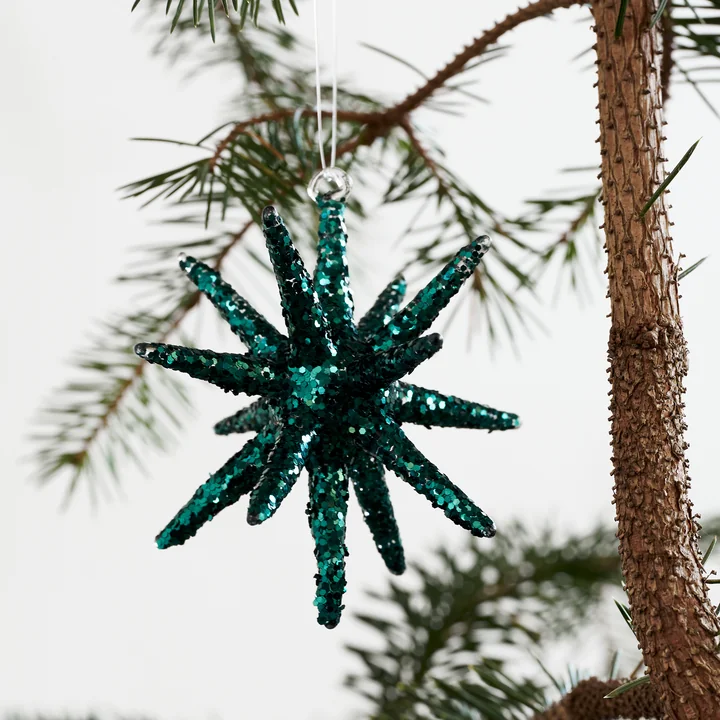 Spike Ornamente von House Doctor in der Farbe grün