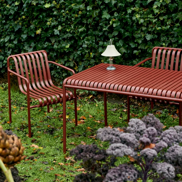 HAY - Palissade Dining Armchair, iron red