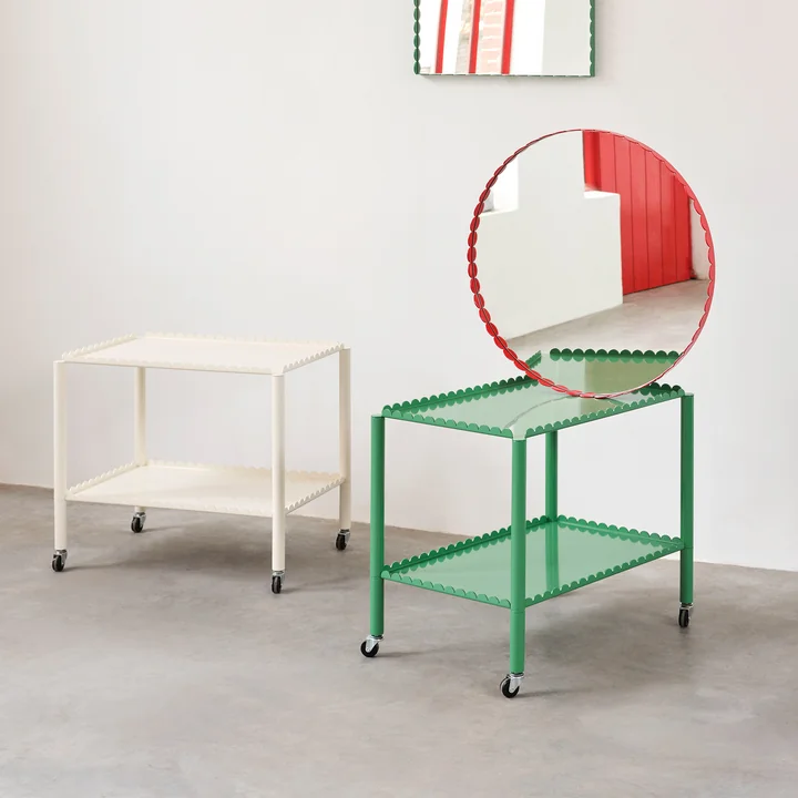 Arcs Trolley / Spiegel von HAY