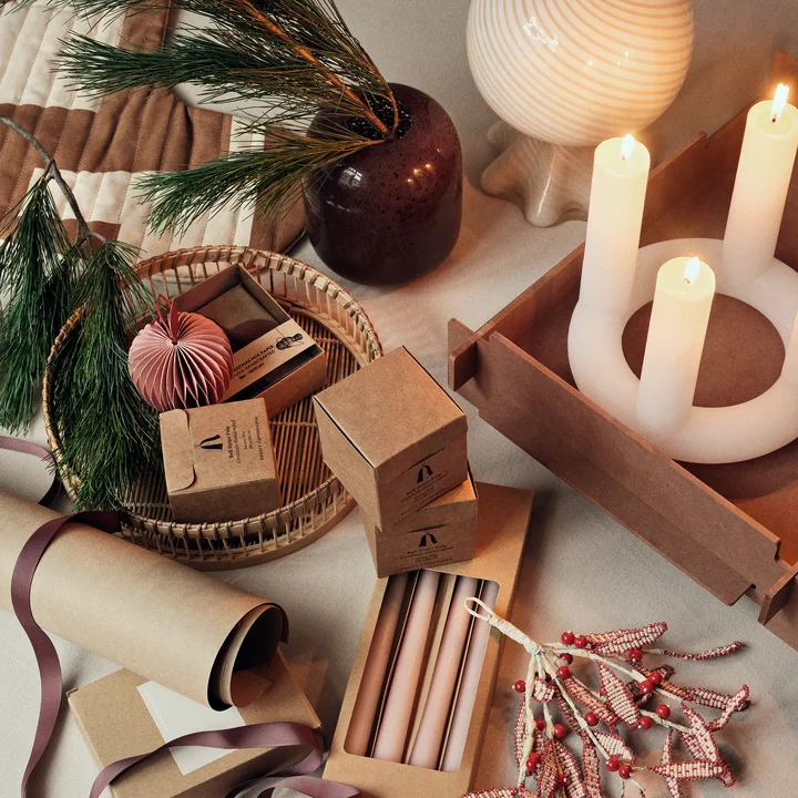 Christmas Pulp Deko-Anhänger von Broste Copenhagen