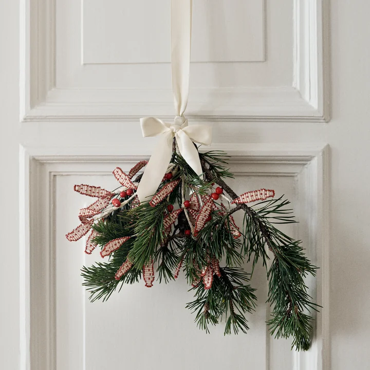 Mistletoe Glasperlen Anhänger von Broste Copenhagen