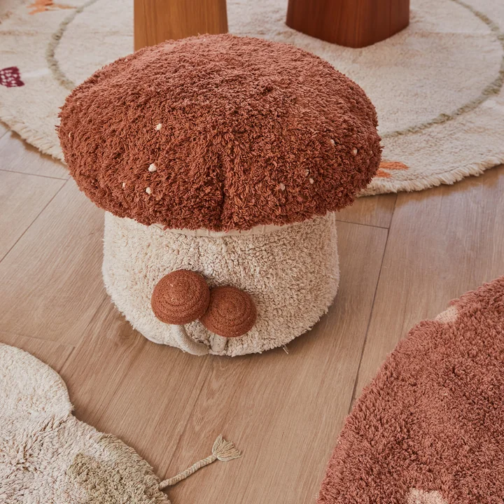 Fliegenpilz Pouf von Lorena Canals