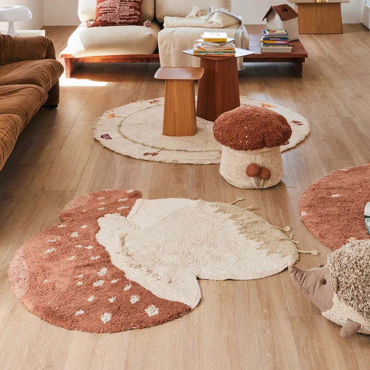 Fliegenpilz Pouf von Lorena Canals