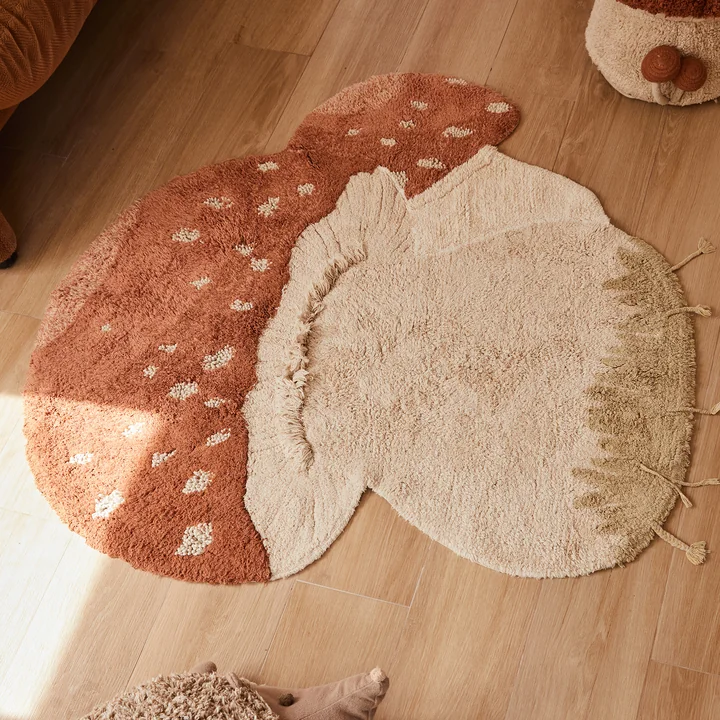 Fliegenpilz Teppich von Lorena Canals