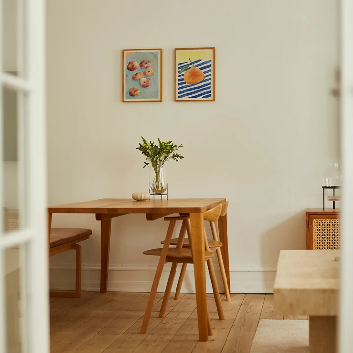 Orange Poster von Paper Collective