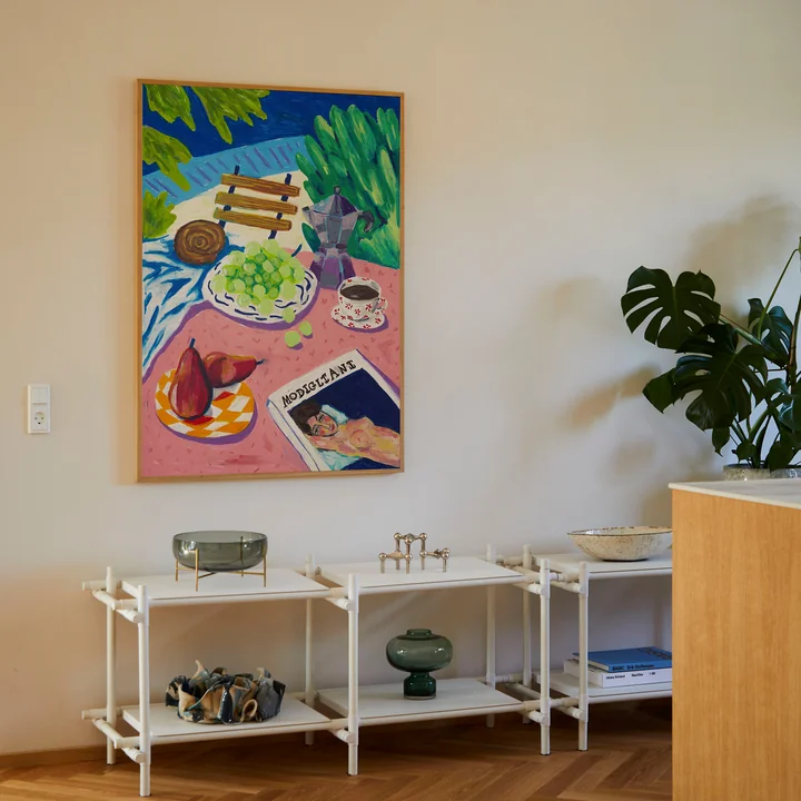 Modigliani in the Garden Poster von Paper Collective