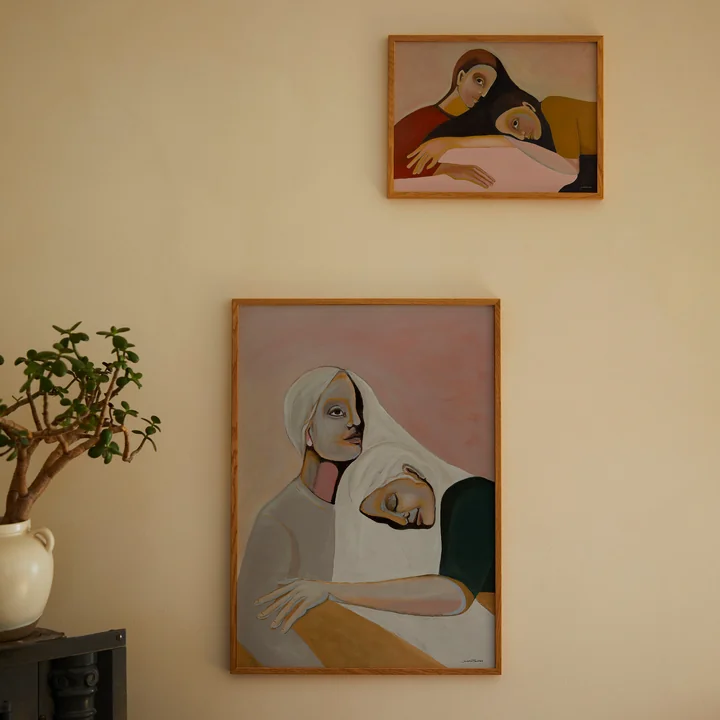 Sisters I Poster von Paper Collective