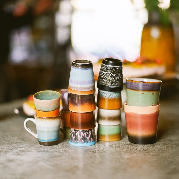 HKliving - 70's Espresso Tassen & Becher