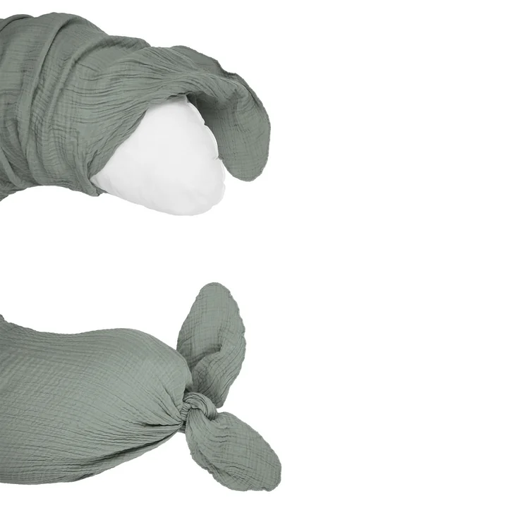 Wabi Sabi Still-/ Seitenschläferkissen, 225 x 35 cm, azure von Nobodinoz