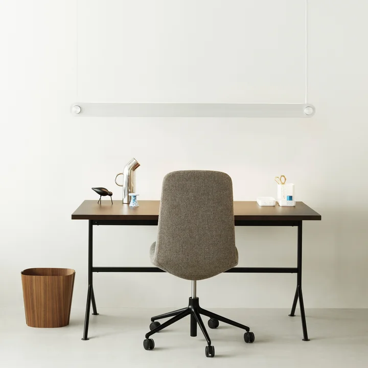 Dim Linear Pendelleuchte, aluminium gebürstet von Normann Copenhagen