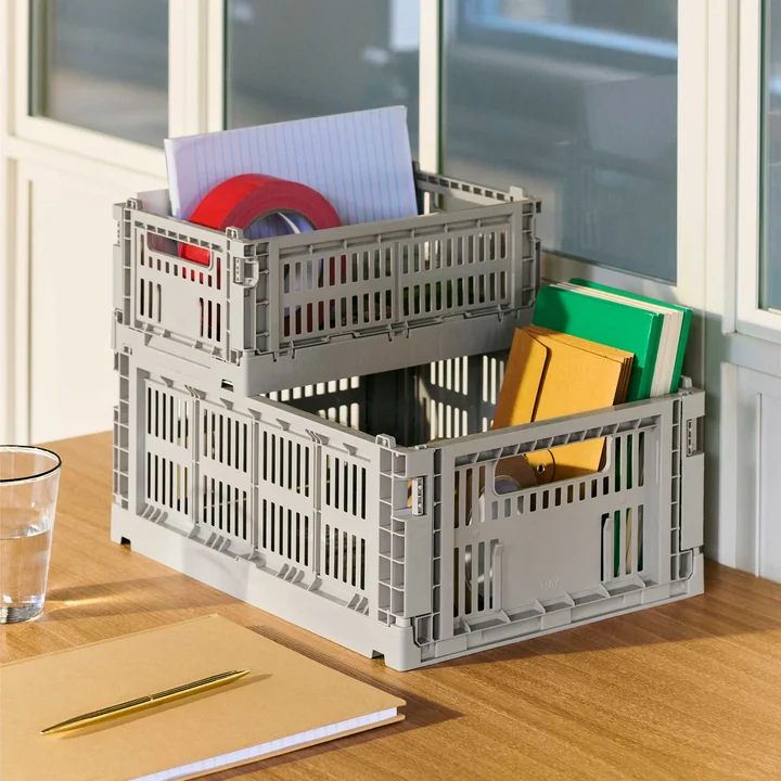 Colour Crate Korb recycled von HAY